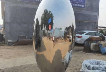 镜面球雕塑精品，圆雕体系，不锈钢球雕塑选定