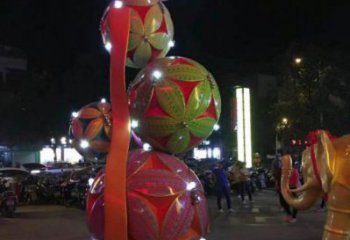 绣球雕塑选定，户外雕塑，不锈钢绣球雕塑标准