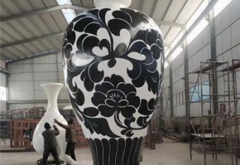 村口花瓶雕塑