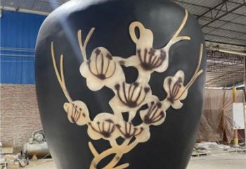 花瓶雕塑摆件制造，酒店摆件，玻璃钢花瓶雕塑选定