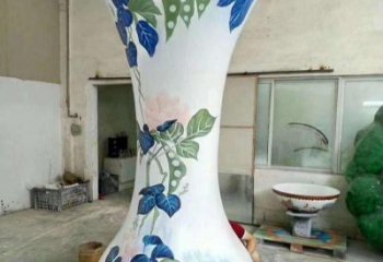 花瓶雕塑生产，透雕系列，玻璃钢花瓶雕塑生产商