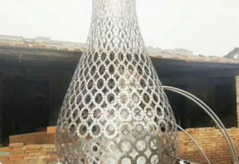 公园花瓶雕塑