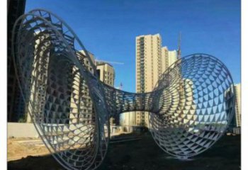 建筑花瓶雕塑制造商，城区小品，镂空花瓶雕塑制作厂家