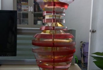 抽象花瓶雕塑制造，景观雕塑，异形花瓶雕塑展品