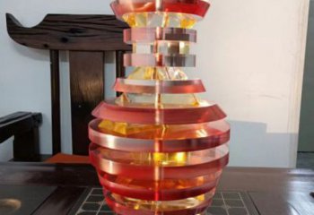 花瓶雕塑生产，广场雕塑，异形花瓶雕塑展品