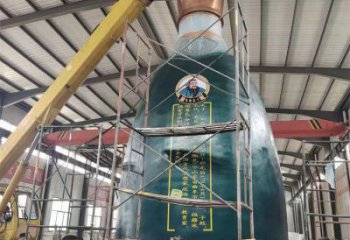 铸造瓶子雕塑