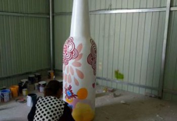 酒瓶雕塑