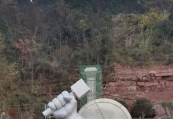 拳头雕塑供求，中式工艺，不锈钢拳头雕塑厂家