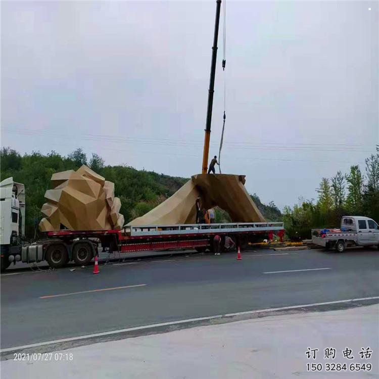 中式握手雕塑 中式握手雕塑