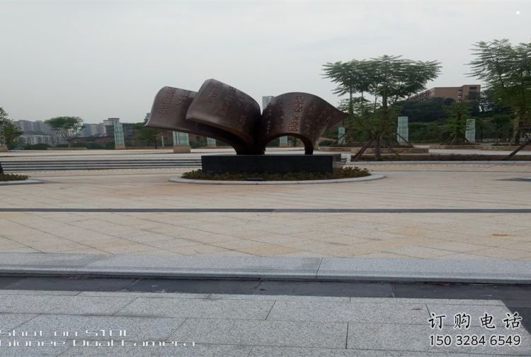 铜书籍雕塑服务商，金属构件，铜书籍雕塑厂家定价