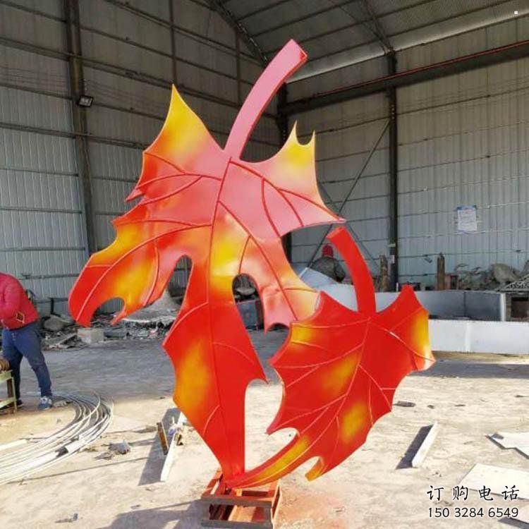 彩绘枫叶雕塑通用,花园小品,不锈钢烤漆枫叶雕塑优价 彩绘枫叶雕塑通用,花园小品,不锈钢烤漆枫叶雕塑优价