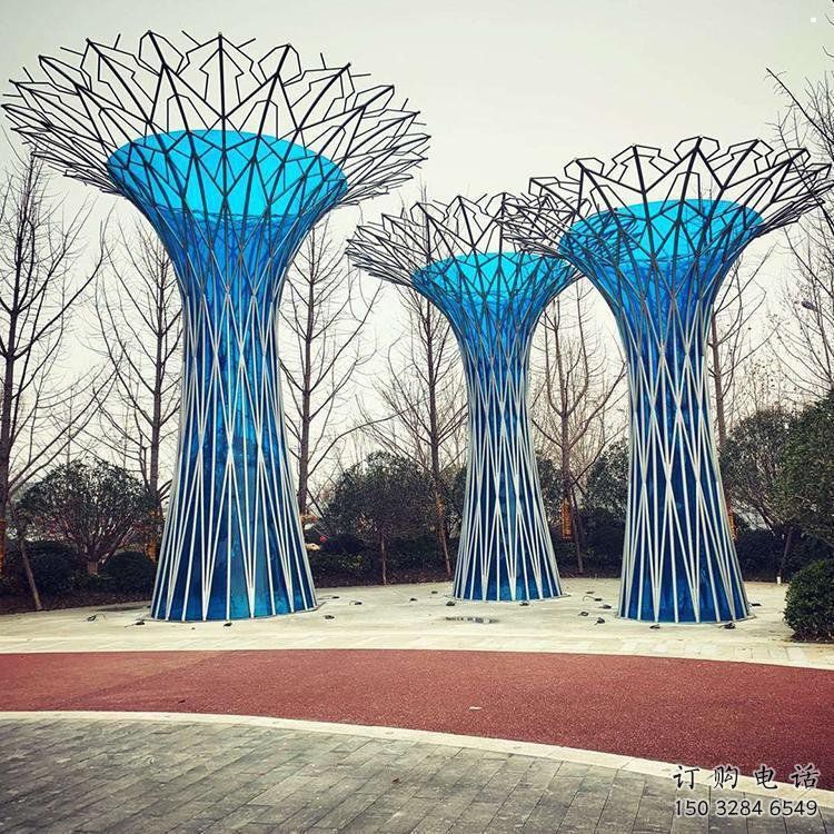 镂空树雕塑工厂选用,街道标识,烤漆镂空树雕塑制作 镂空树雕塑工厂选用,街道标识,烤漆镂空树雕塑制作