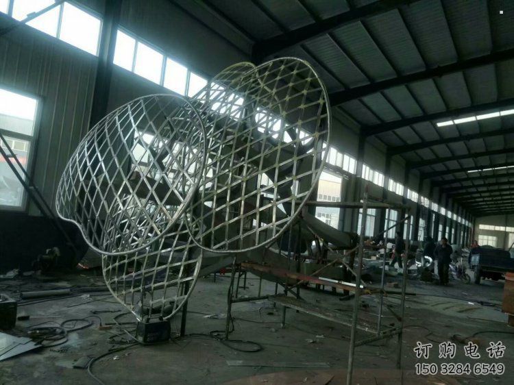 蘑菇树雕塑选用，多彩艺术，镂空蘑菇树雕塑展品