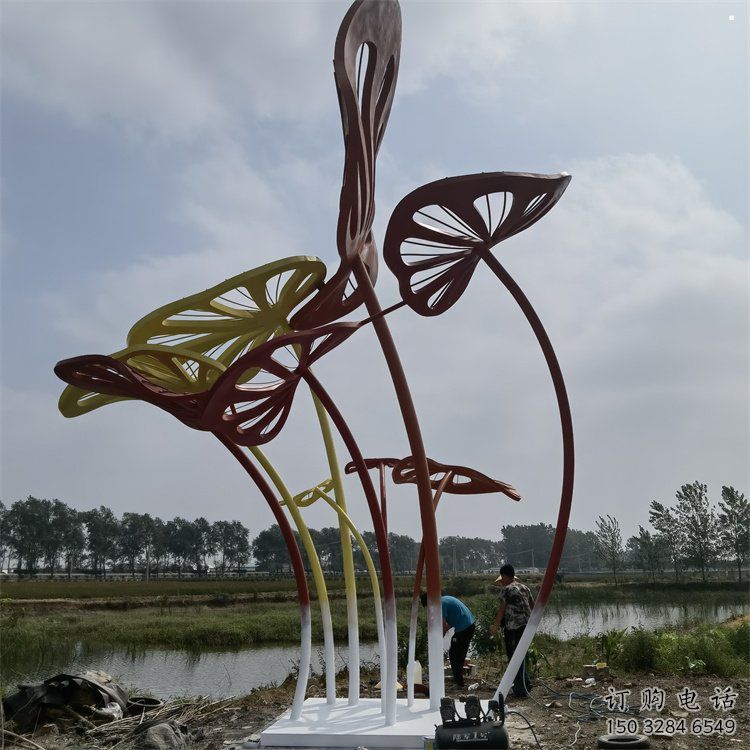 芭蕉叶雕塑常用,景观概念,不锈钢芭蕉叶雕塑生产 芭蕉叶雕塑常用,景观概念,不锈钢芭蕉叶雕塑生产