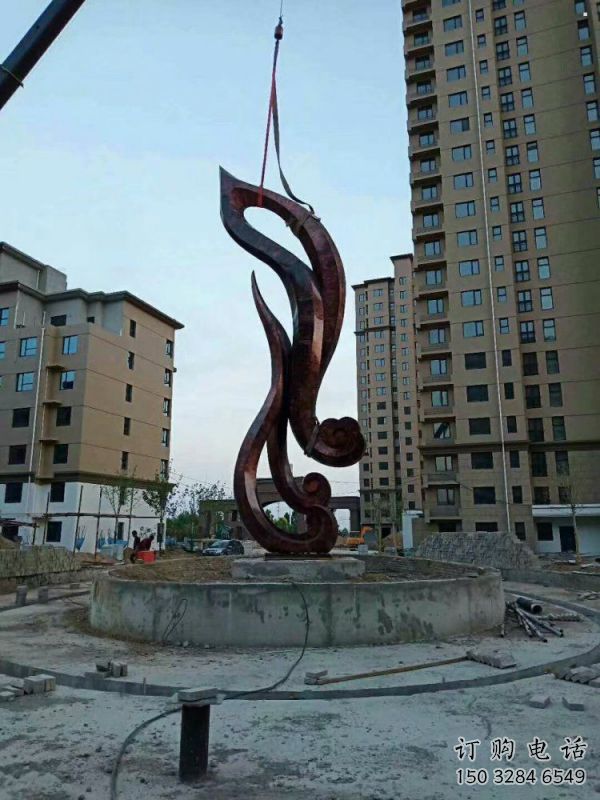 仿真树叶雕塑精选，户外雕塑，彩绘仿真树叶雕塑优价