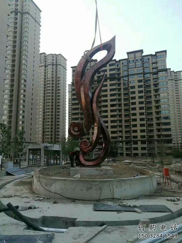 仿真树叶雕塑精选，室外软装，彩绘仿真树叶雕塑精选
