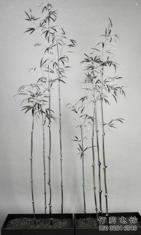 铸造竹叶雕塑 铸造竹叶雕塑