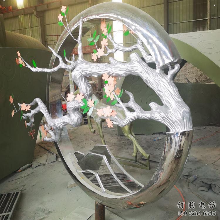梅花树雕塑选定,美陈雕塑,不锈钢梅花树雕塑工厂 梅花树雕塑选定,美陈雕塑,不锈钢梅花树雕塑工厂