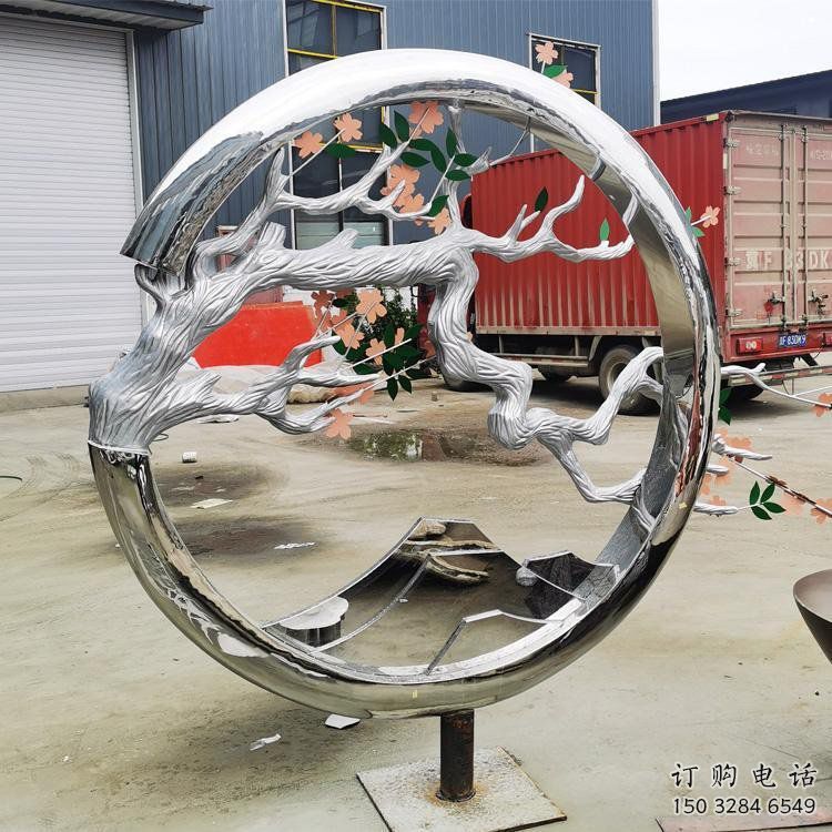 梅花树雕塑制作,公园小品,不锈钢梅花树雕塑订做 梅花树雕塑制作,公园小品,不锈钢梅花树雕塑订做