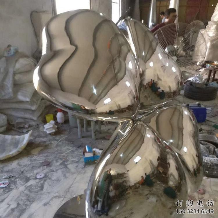四叶草雕塑订做,街道标识,不锈钢四叶草雕塑定做 四叶草雕塑订做,街道标识,不锈钢四叶草雕塑定做