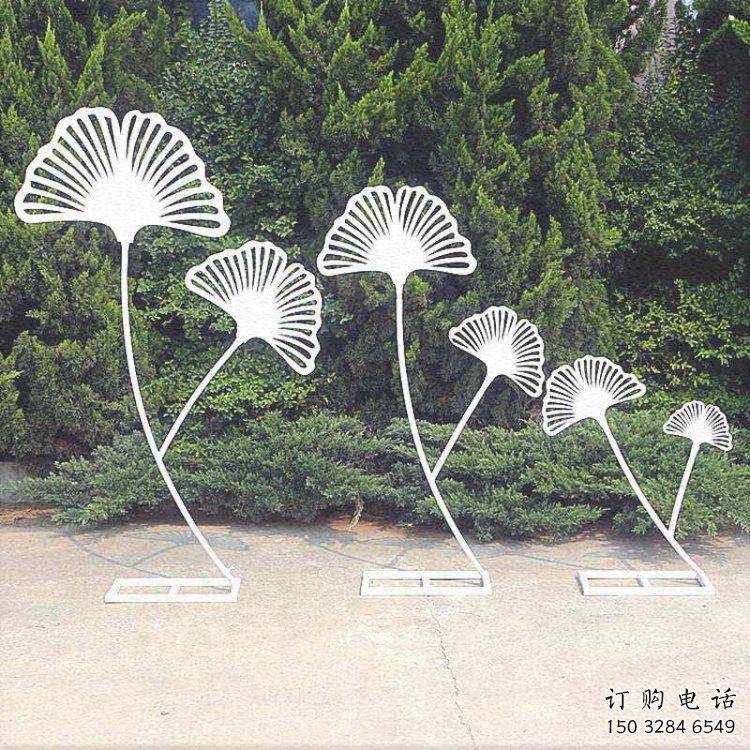 银杏叶雕塑优选,美陈摆件,不锈钢银杏叶雕塑选定 银杏叶雕塑优选,美陈摆件,不锈钢银杏叶雕塑选定