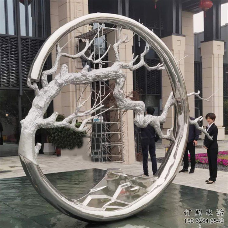 圆环树雕塑定做,公园小品,不锈钢圆环树雕塑精选 圆环树雕塑定做,公园小品,不锈钢圆环树雕塑精选