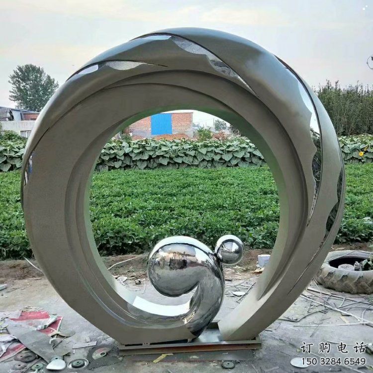 水珠雕塑 水珠雕塑