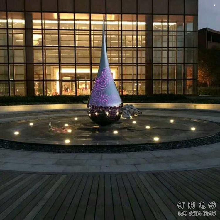 校园水珠雕塑 校园水珠雕塑