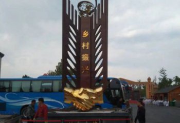 握手雕塑服务商，街景小品，点击不锈钢握手雕塑厂家