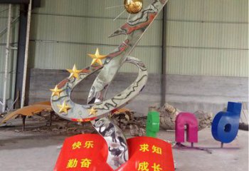 书籍雕塑优选，圆雕体系，不锈钢书籍雕塑厂家选定