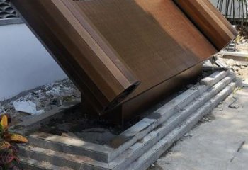 铜书简雕塑生产商，城市雕塑，铜书简雕塑制造厂家