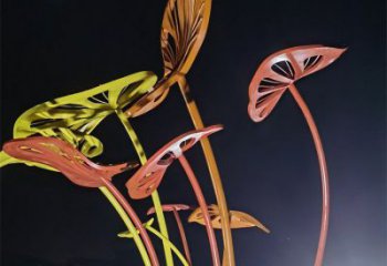 芭蕉叶雕塑精选，欧式风格，不锈钢芭蕉叶雕塑指用