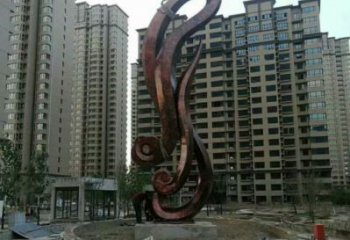 仿真树叶雕塑精选，室外软装，彩绘仿真树叶雕塑精选