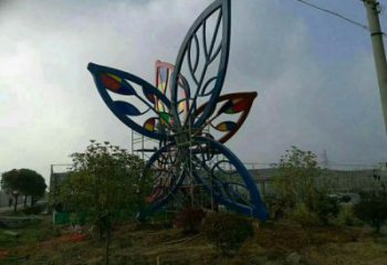 灯光树叶雕塑优选，景区案例，抽象灯光树叶雕塑选用