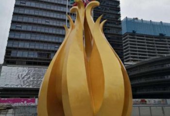 竹笋雕塑生产商，室外雕塑，不锈钢竹笋雕塑厂家精品