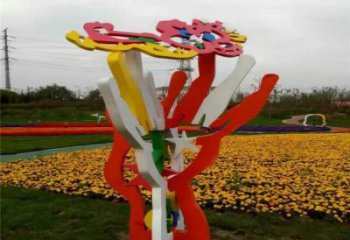 花树雕塑厂家，标识雕塑，不锈钢花树雕塑选用