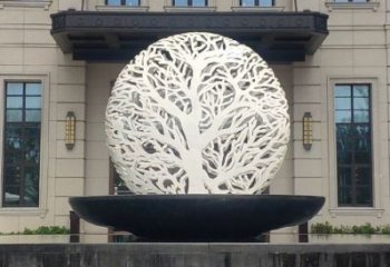 雪花雕塑指用，白钢构件，不锈钢雪花雕塑厂家提供