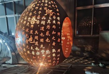 水滴雕塑选定，美陈雕塑，现代镂空水滴雕塑优选