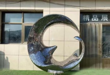 酒店水滴雕塑，镀金欧式雕塑，仿古摆件