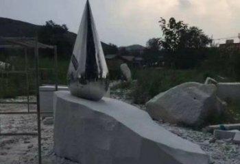 街道水珠雕塑