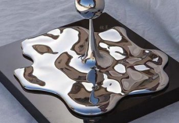 泪滴水珠雕塑