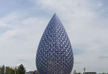 游乐场水珠雕塑