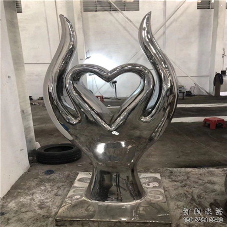 大型心形雕塑常用,户外摆放,镜面心形雕塑展示专供 大型心形雕塑常用,户外摆放,镜面心形雕塑展示专供