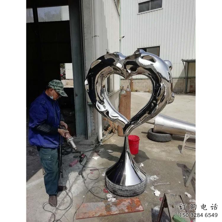 心形雕塑工厂选用,街道标识,景观镜面心形雕塑批发 心形雕塑工厂选用,街道标识,景观镜面心形雕塑批发