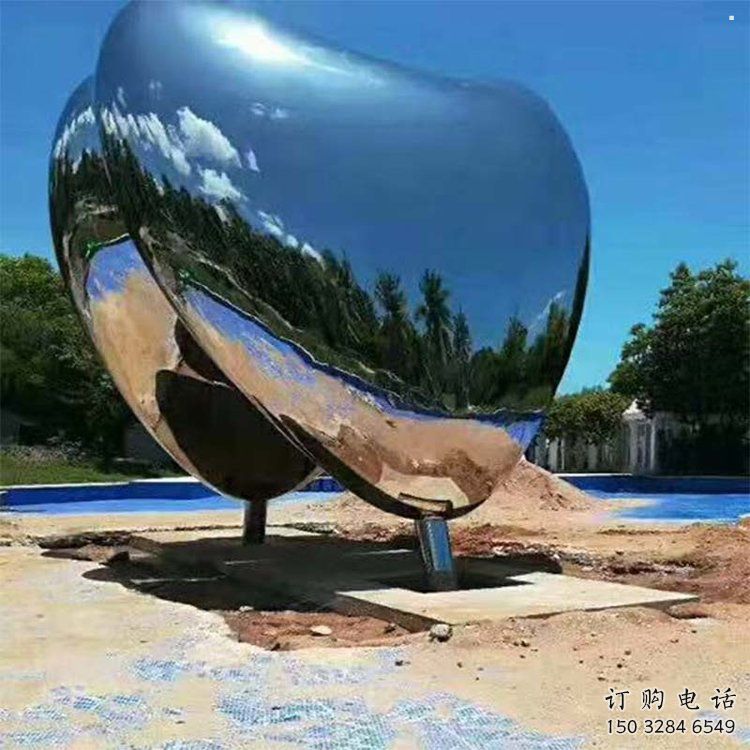 心形球雕塑工厂标准,多彩艺术,不锈钢心形球雕塑供应 心形球雕塑工厂标准,多彩艺术,不锈钢心形球雕塑供应