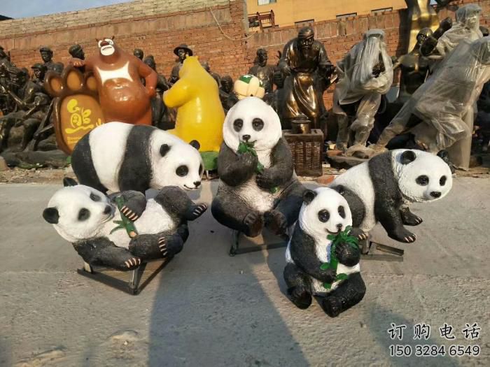 景观熊猫雕塑选定,美陈雕塑,现代艺术彩绘熊猫雕塑厂家 景观熊猫雕塑选定,美陈雕塑,现代艺术彩绘熊猫雕塑厂家