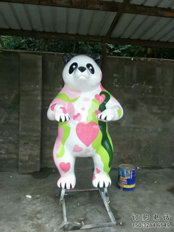 熊猫雕塑常用,景观概念,彩绘熊猫雕塑厂家展品 熊猫雕塑常用,景观概念,彩绘熊猫雕塑厂家展品