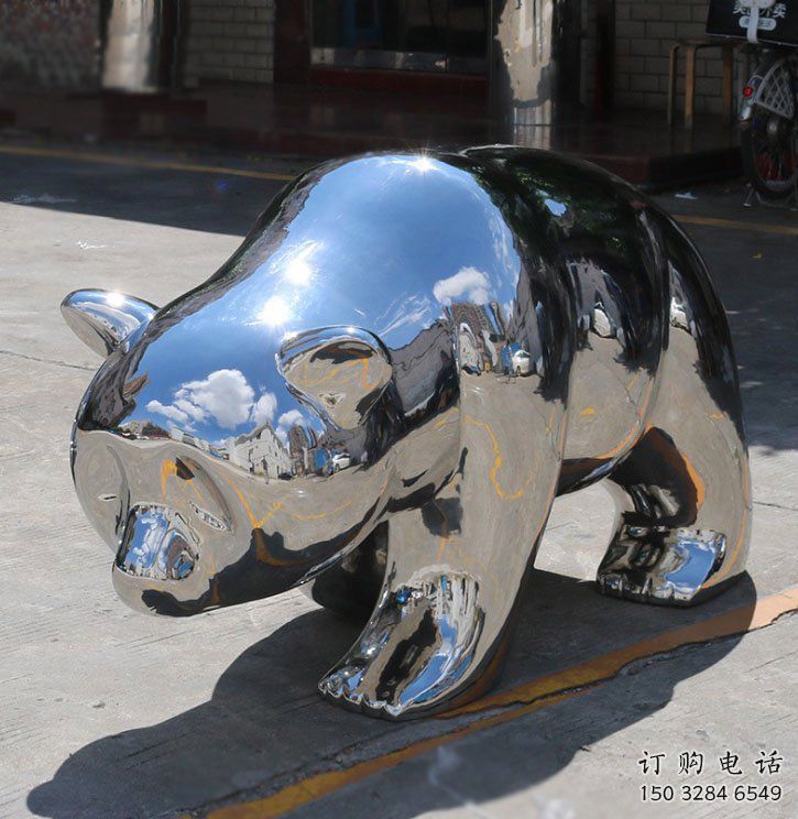 熊猫雕塑标准,广场雕塑,不锈钢熊猫雕塑供给 熊猫雕塑标准,广场雕塑,不锈钢熊猫雕塑供给