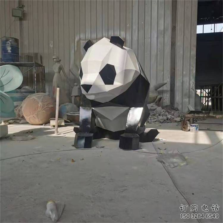 熊猫雕塑精选,陆地摆件,公园切面熊猫雕塑精品 熊猫雕塑精选,陆地摆件,公园切面熊猫雕塑精品