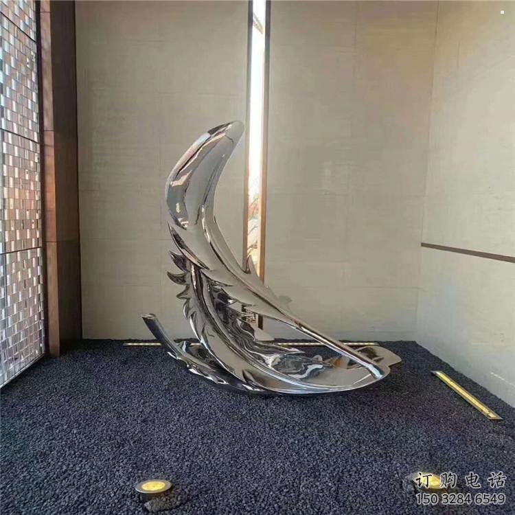店门口羽毛雕塑 店门口羽毛雕塑
